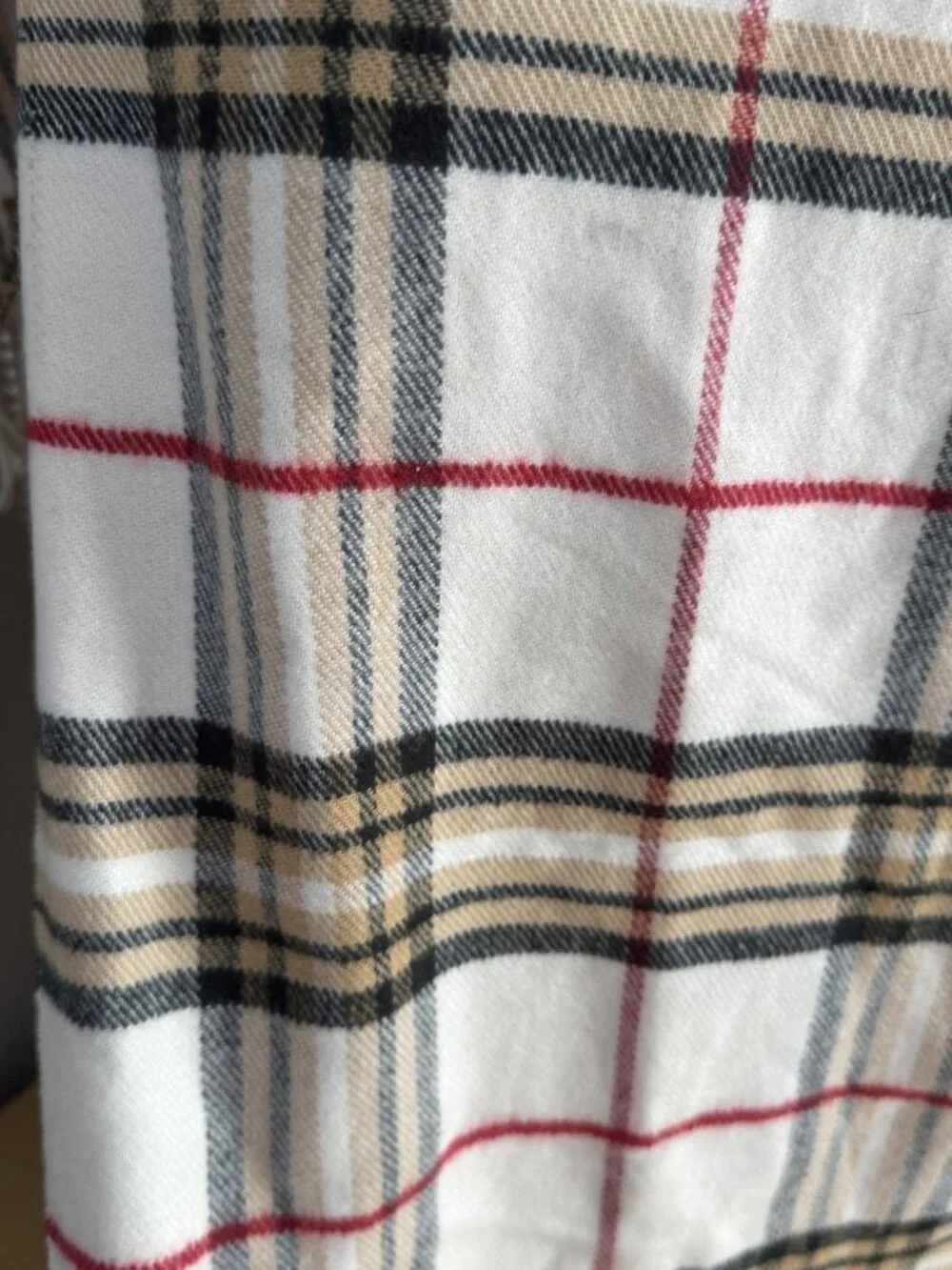 CASHMERE Feel Scarf Made in SCOTLAND 12” x 66
